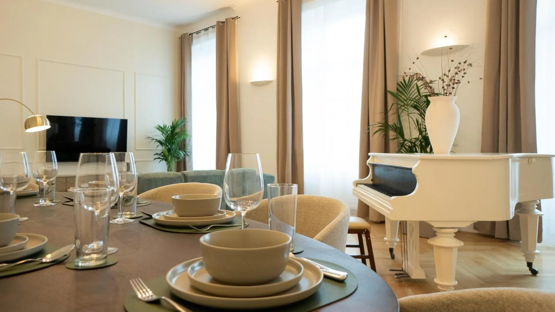 Chic 180M 3Br Apt Near Parliament, Self Check-In Wiedeń Apartament