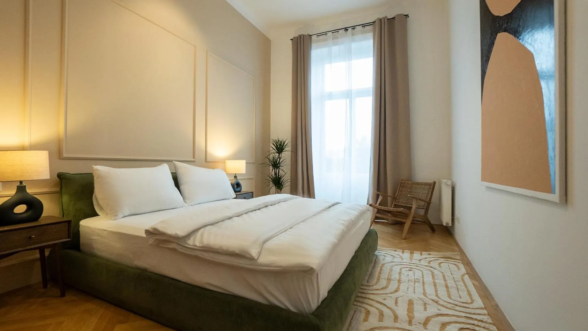 Apartment Chic 180M 3Br Apt Near Parliament, Self Check-In Vienna